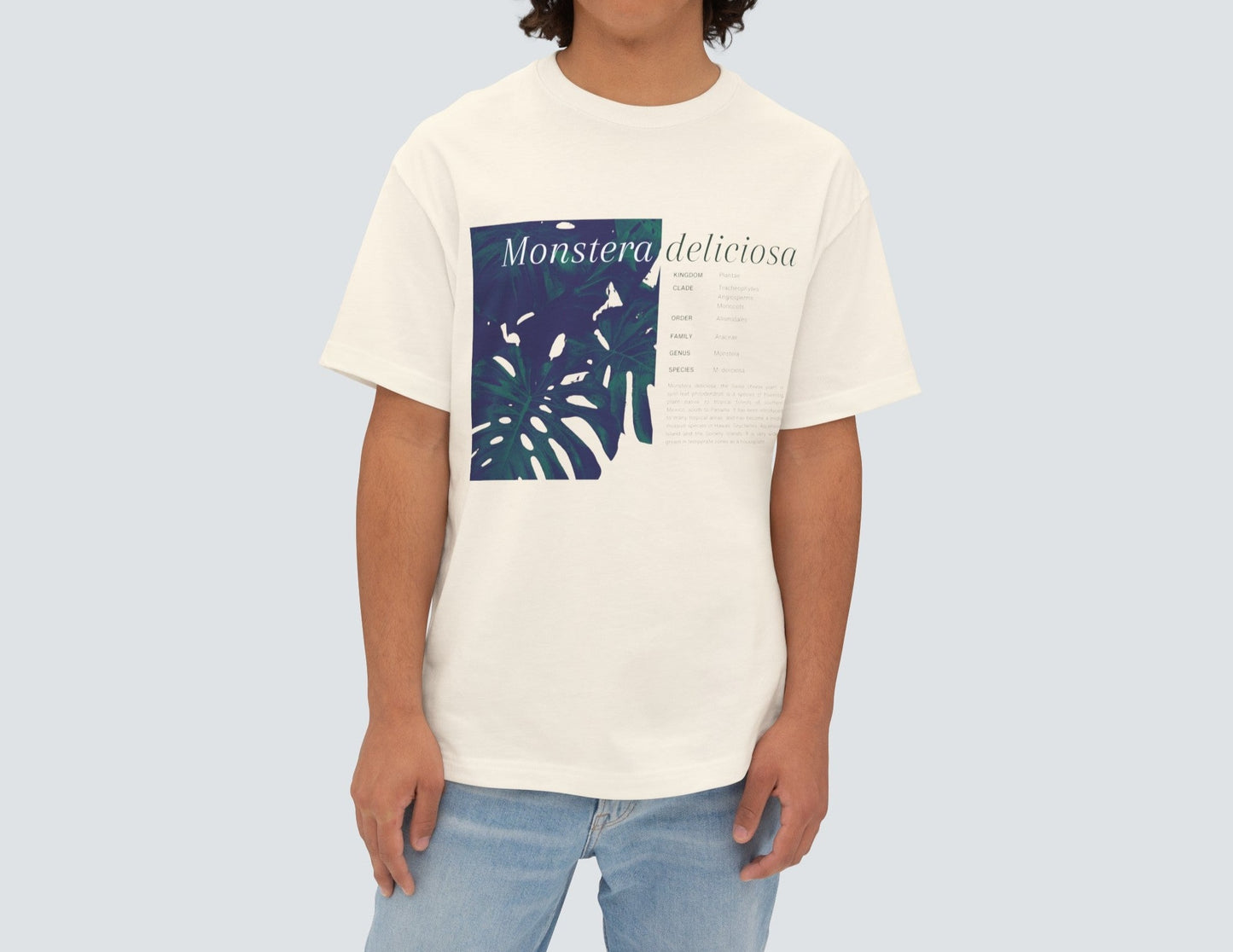 Monstera Deliciosa Unisex Oversized T Shirt