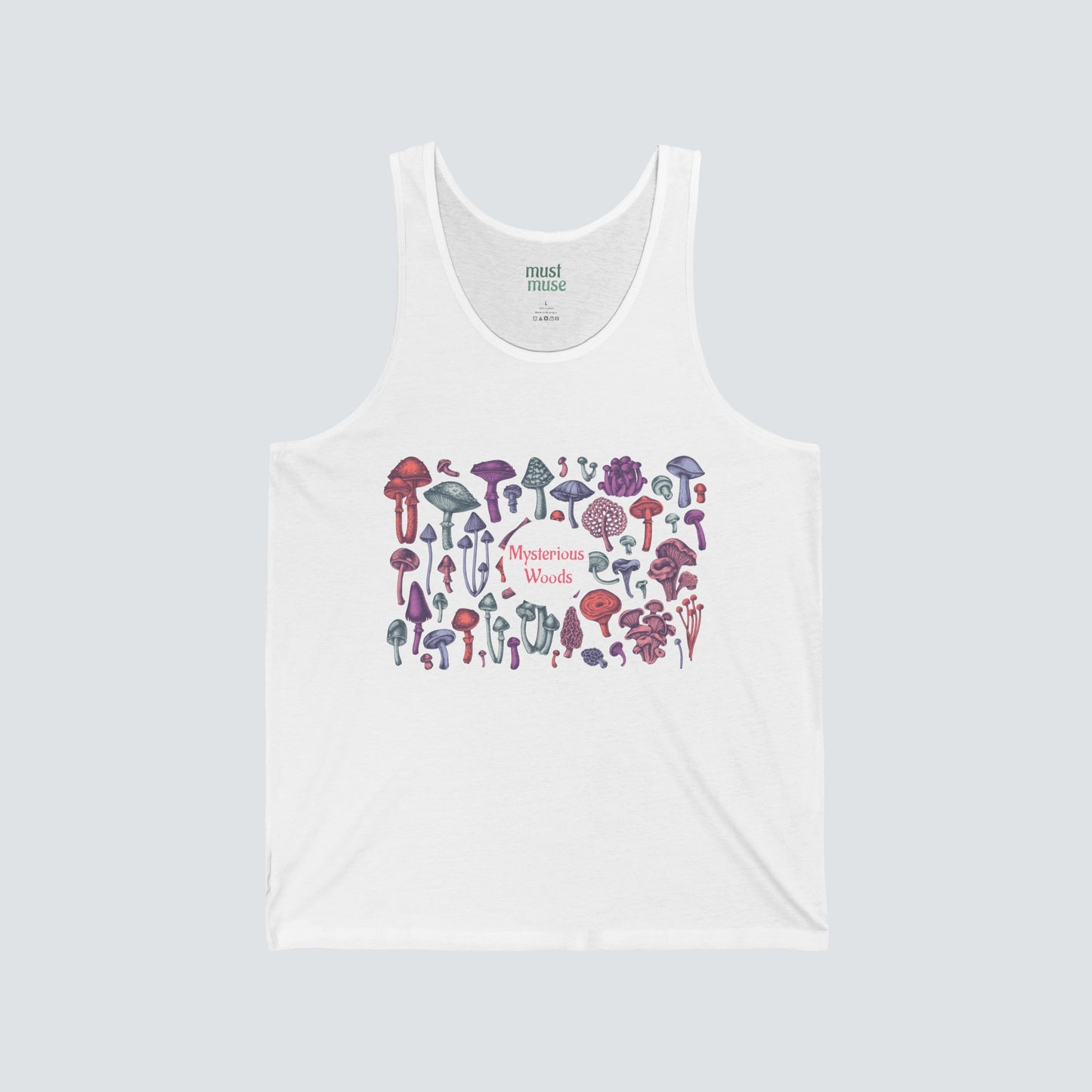 Mysterious Woods Unisex Tank Top