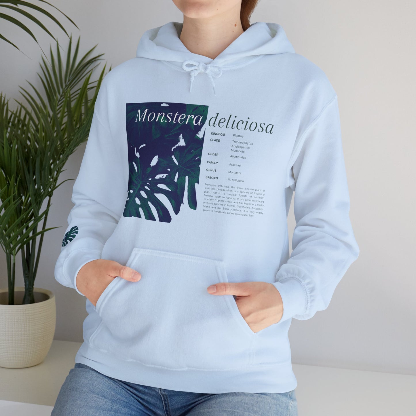 Monstera Deliciosa Premium Unisex Hoodie