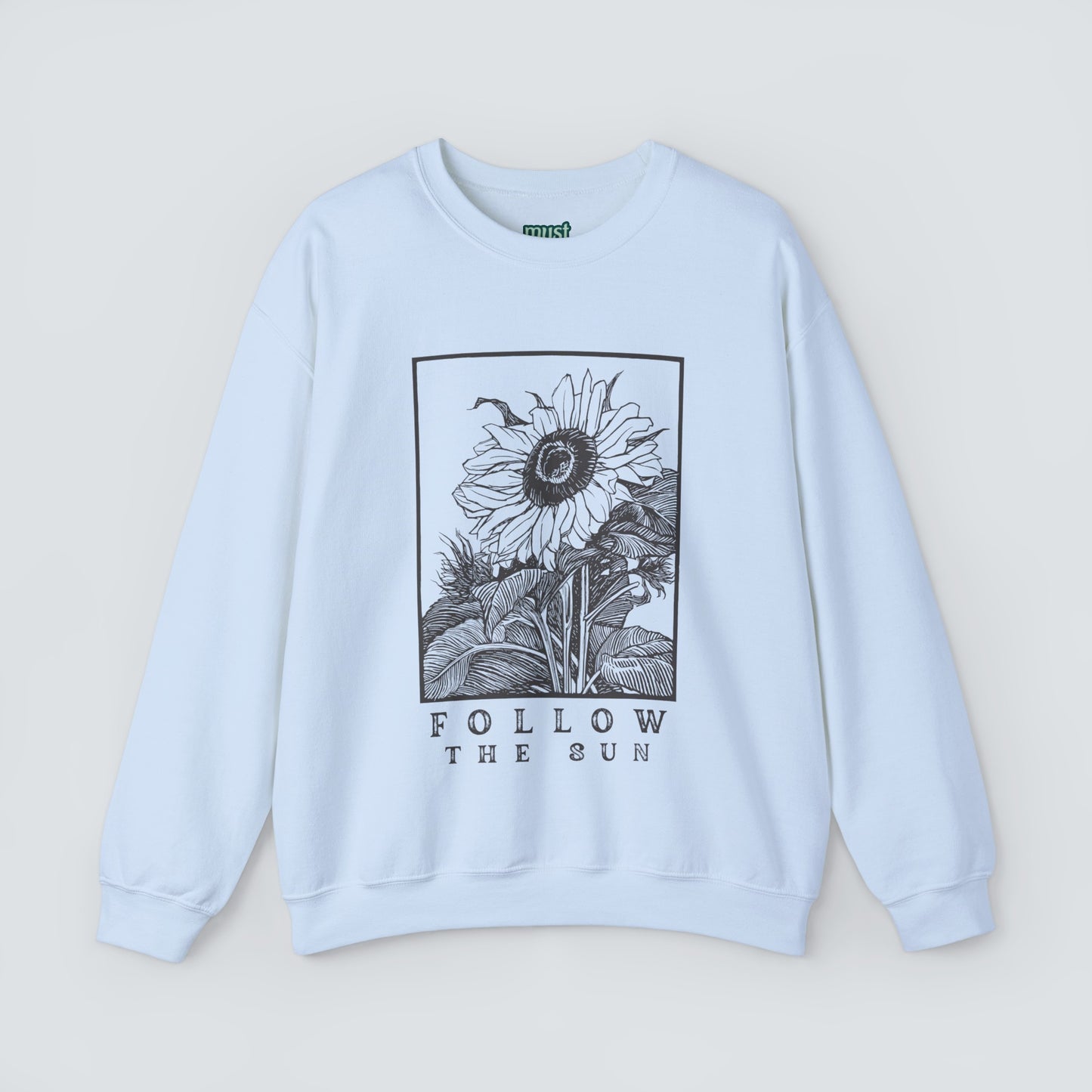 Follow The Sun Unisex Crewneck Sweatshirt