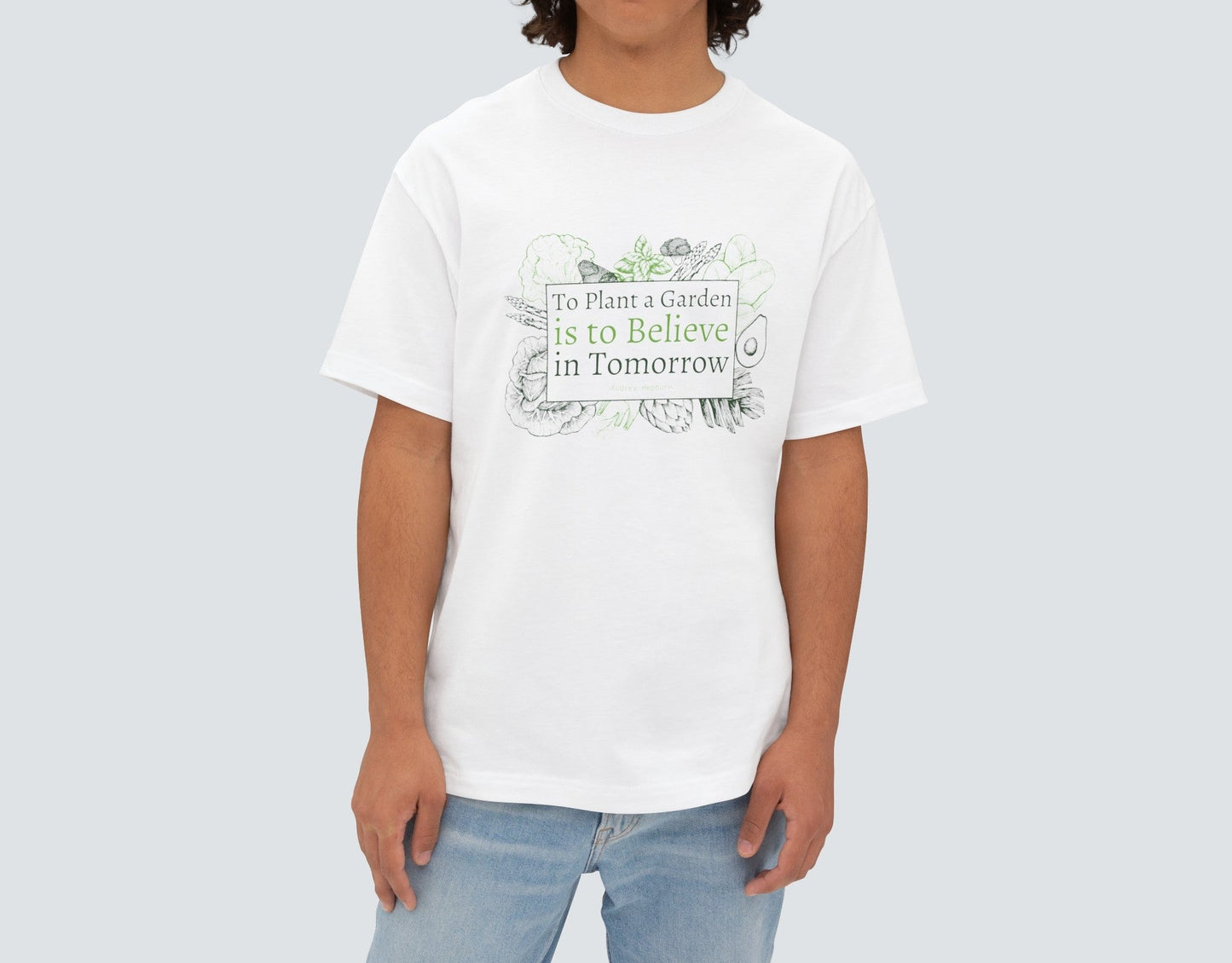 To Plant a Garden Unisex Oversized T Shirt