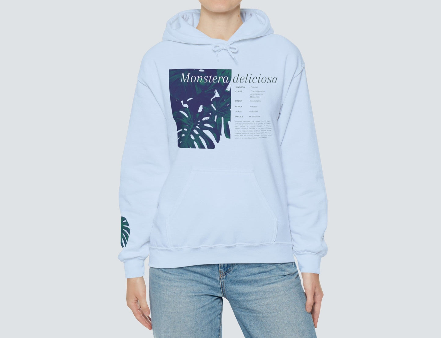 Monstera Deliciosa Premium Unisex Hoodie