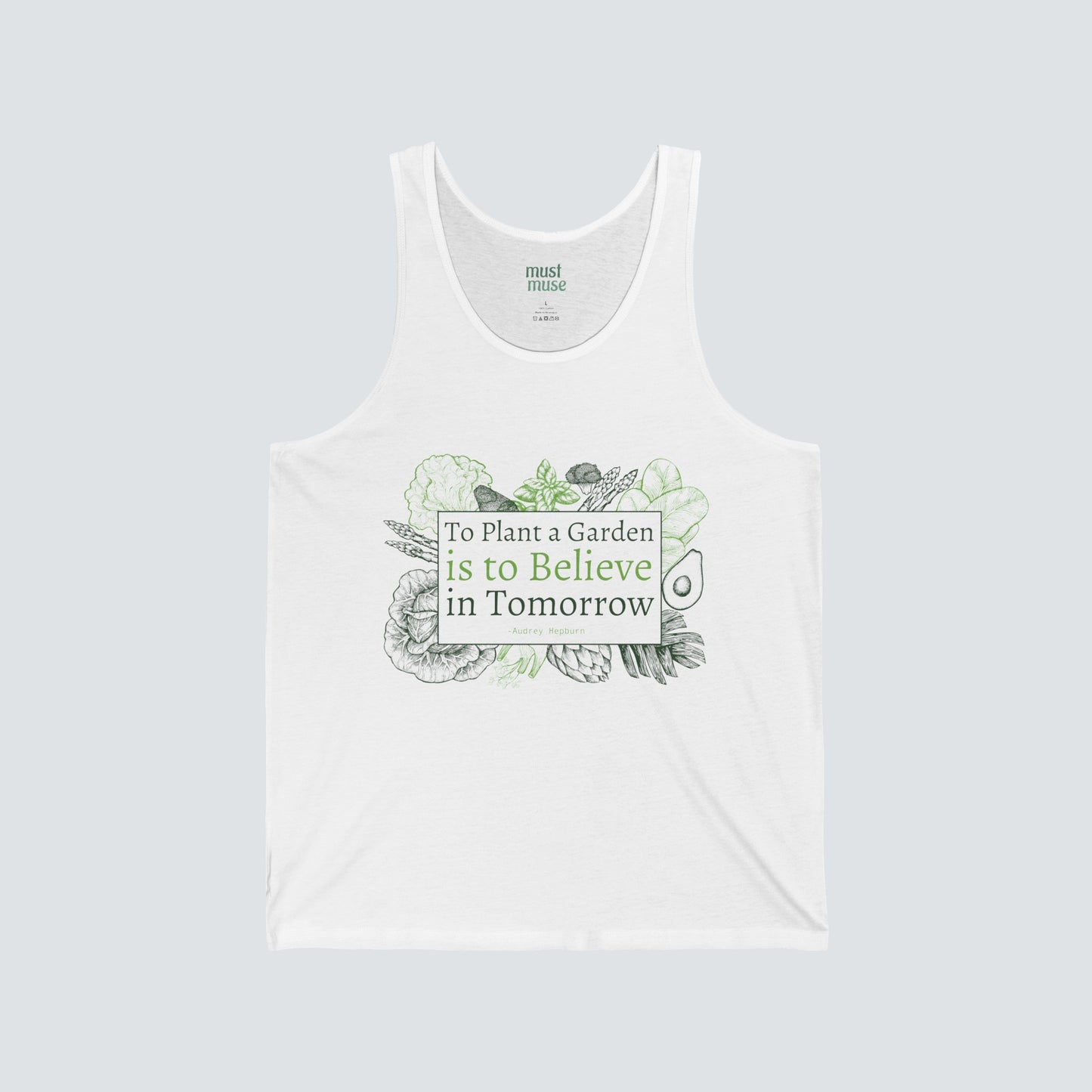 To Plant a Garden Jersey Tank Top