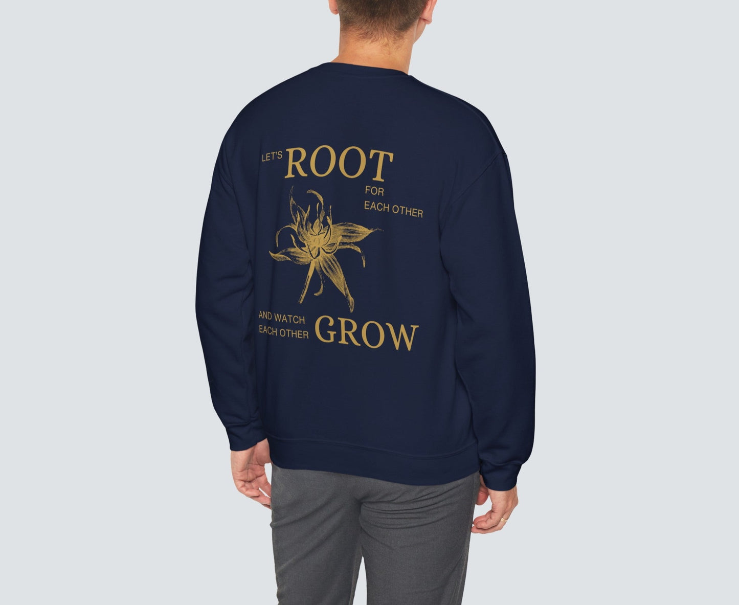 Let's Root for Each Other Unisex Crewneck Sweatshirt