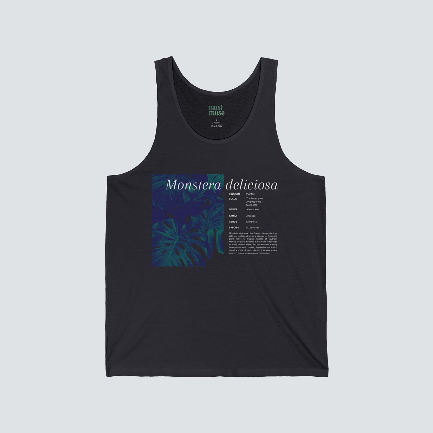 Monstera Deliciosa Unisex Tank Top