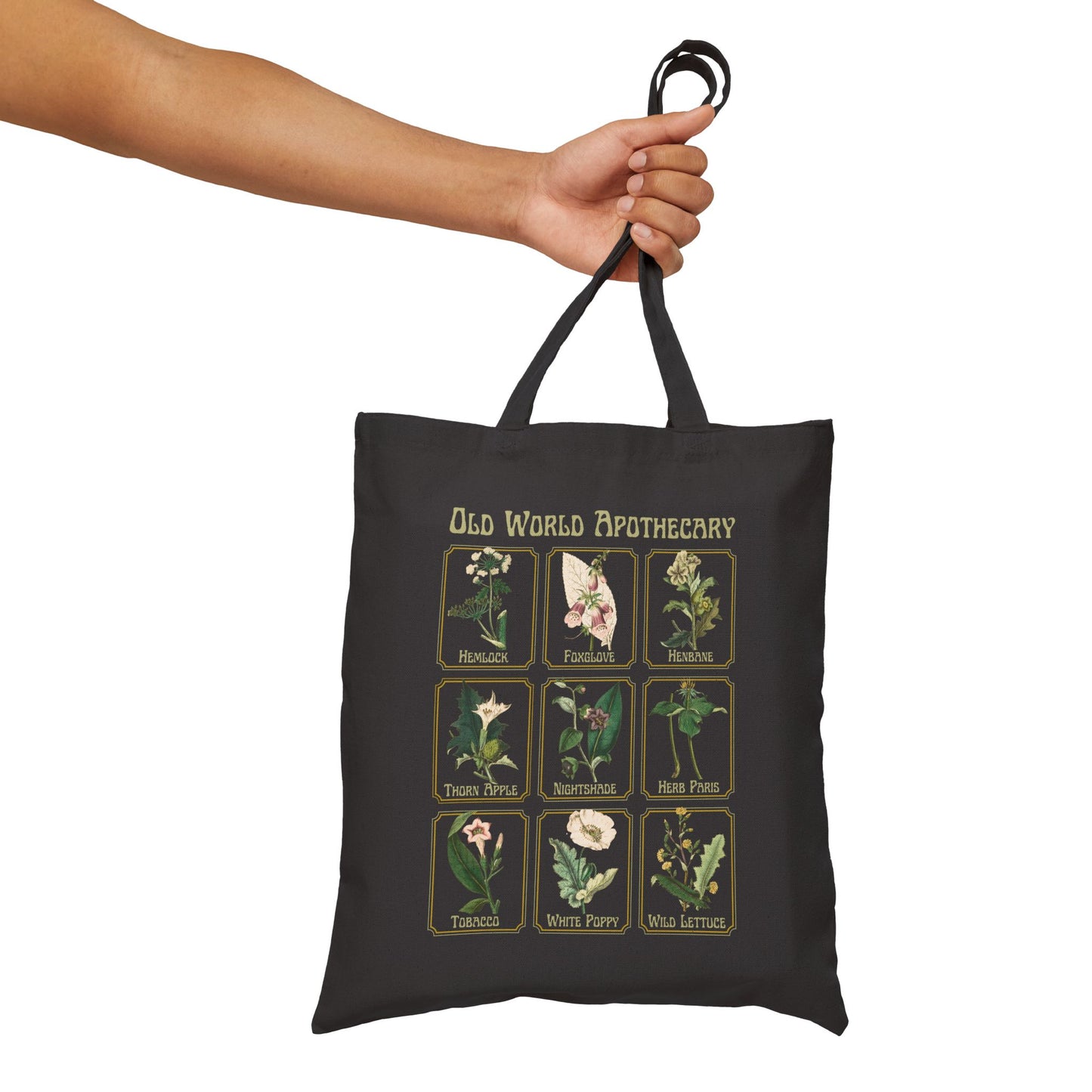 Old World Apothecary Tote Bag