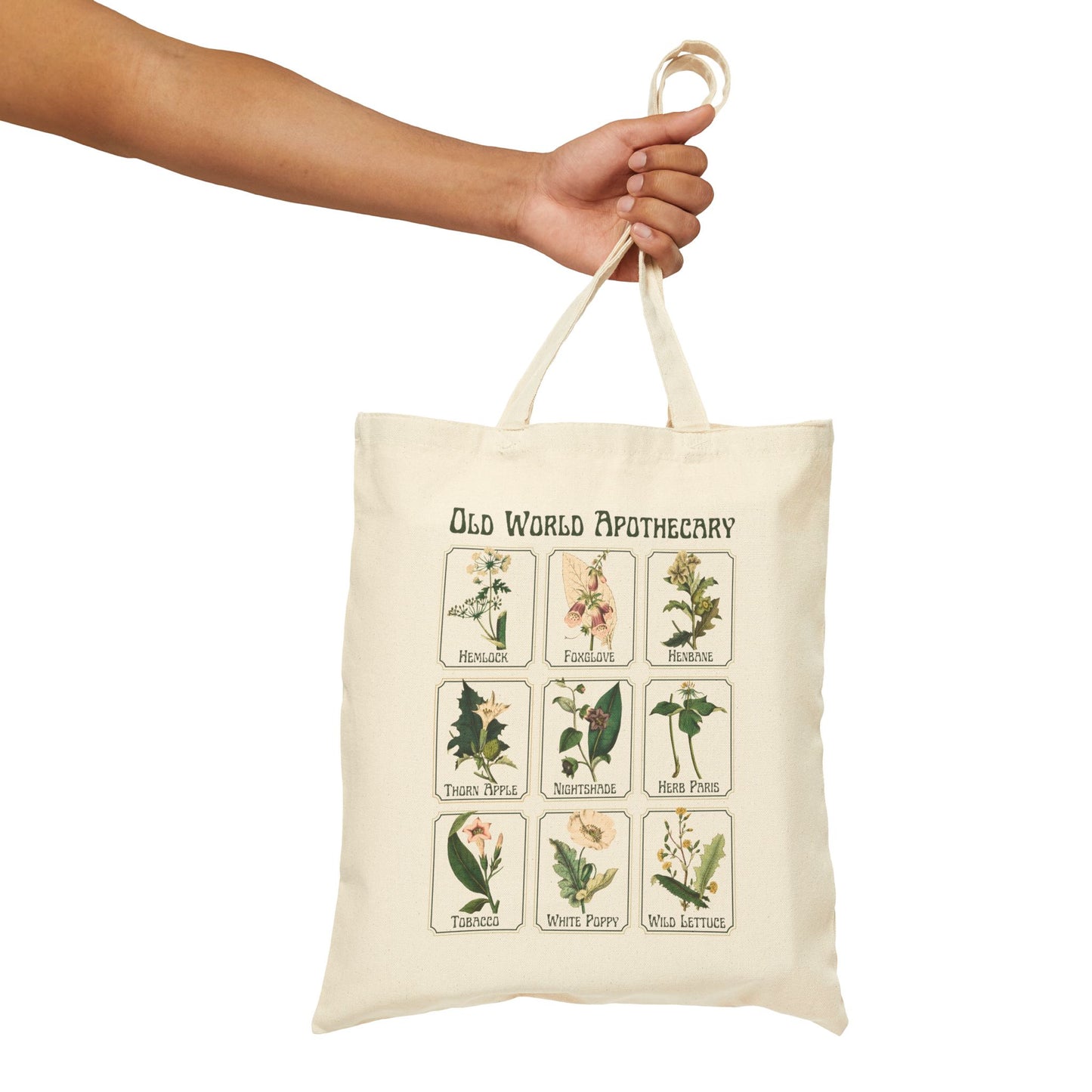 Old World Apothecary Tote Bag