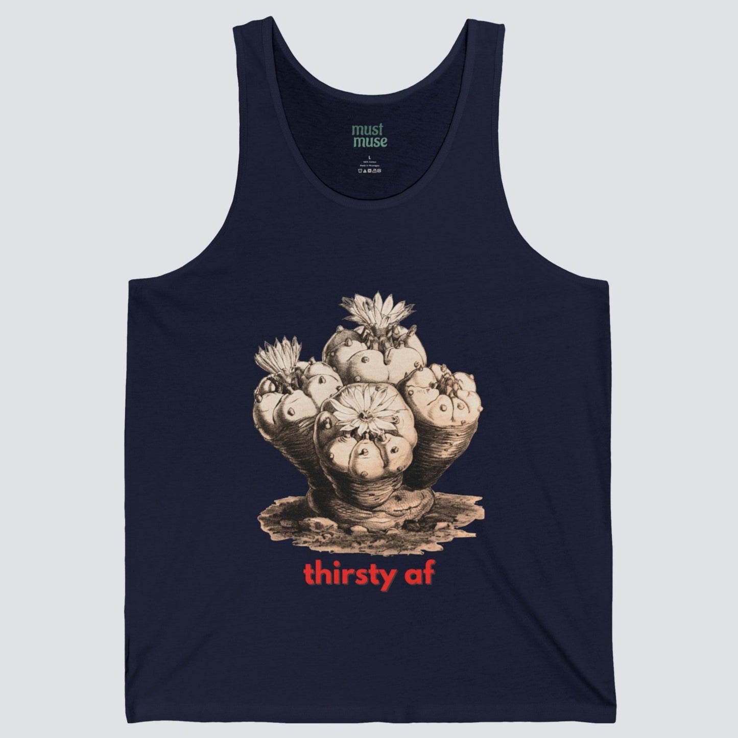 thirsty af Unisex Tank Top