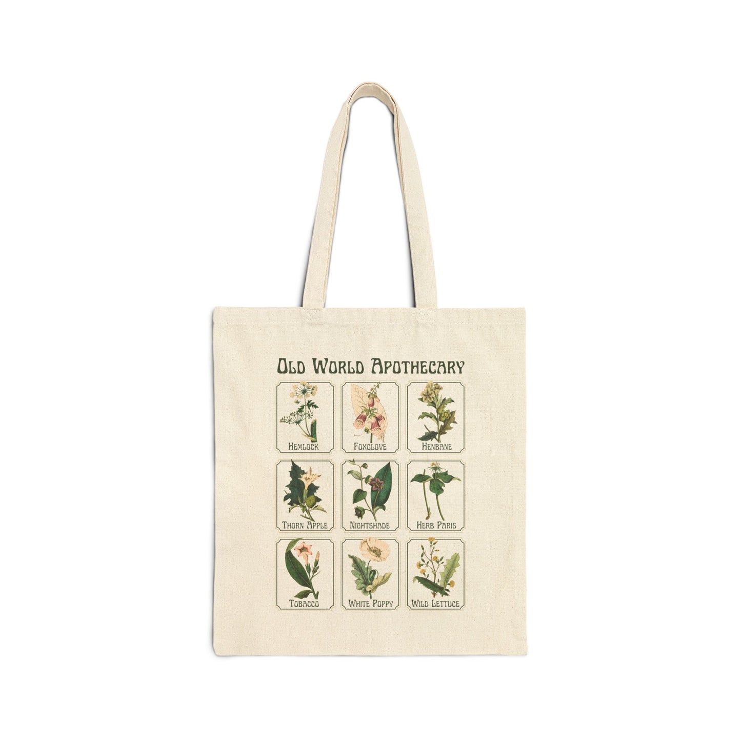 Old World Apothecary Tote Bag