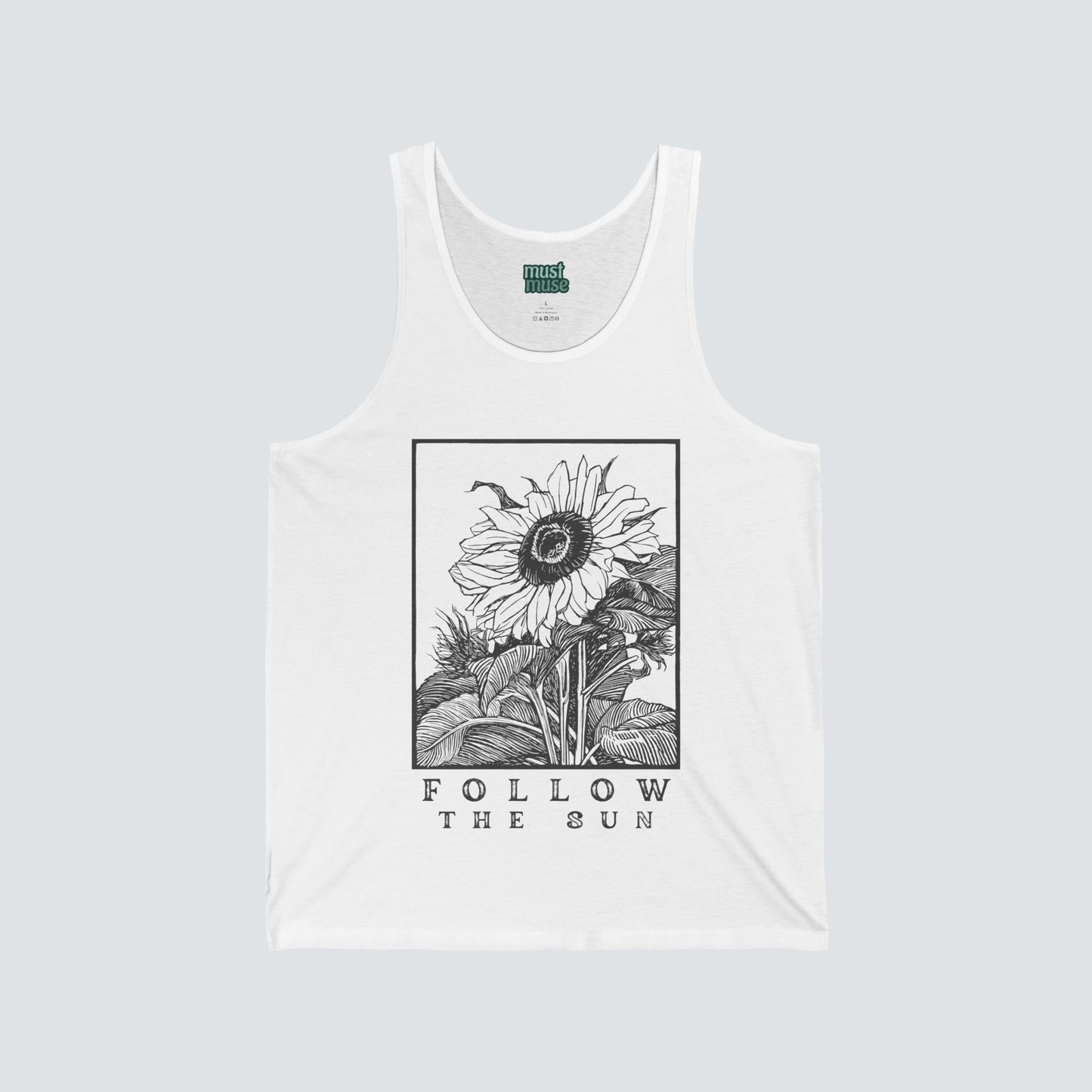 Follow The Sun Jersey Tank Top