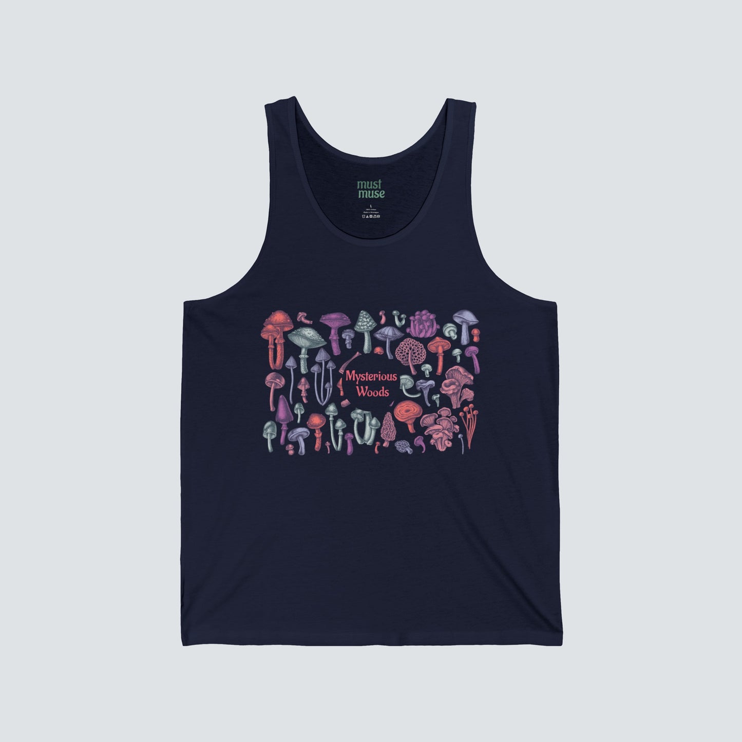 Mysterious Woods Unisex Tank Top