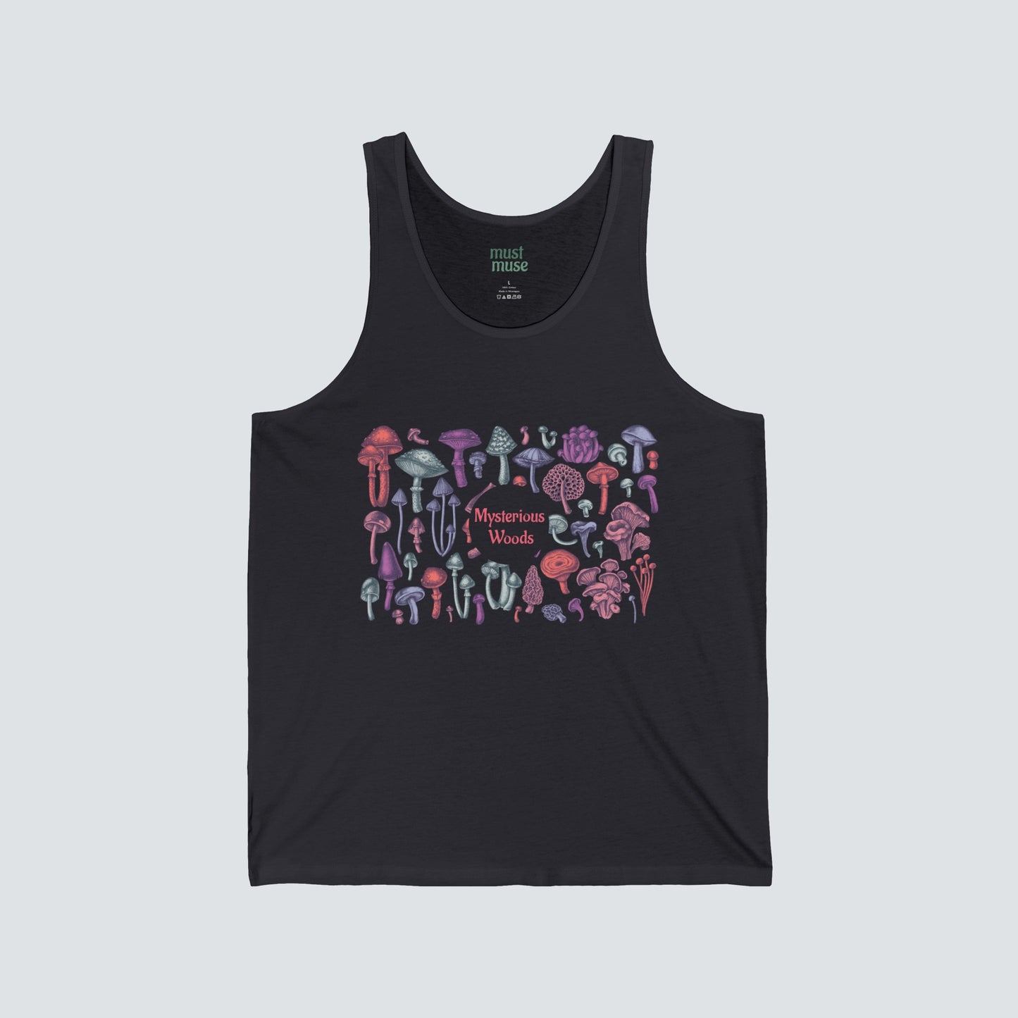 Mysterious Woods Unisex Tank Top