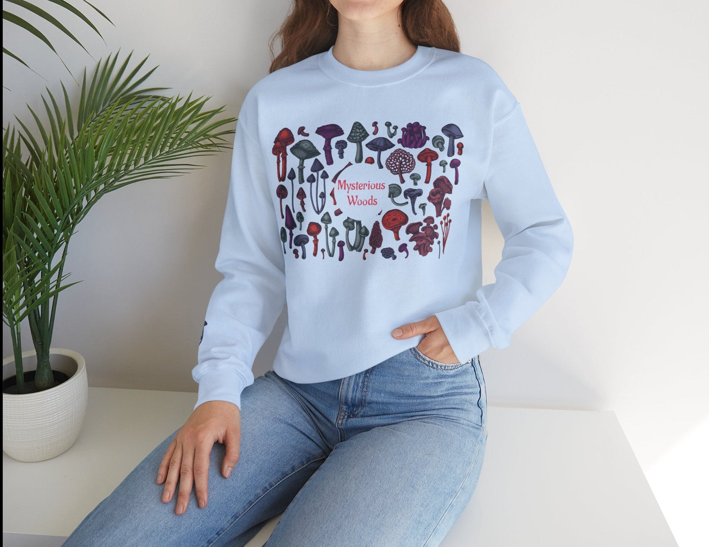 Mysterious Woods Unisex Crewneck Sweatshirt