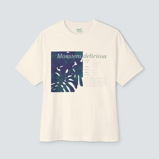 Monstera Deliciosa Unisex Oversized T Shirt